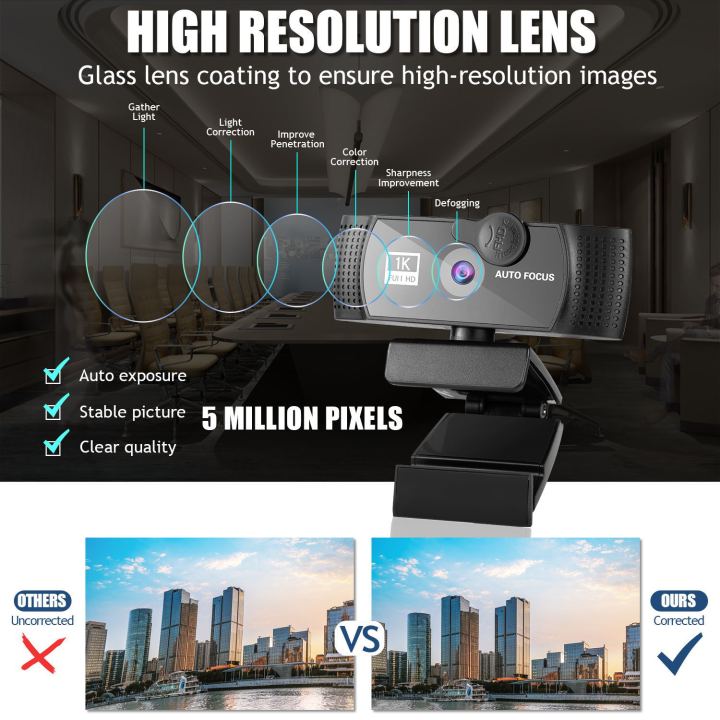 HXSJ%208K%20Webcam%204K%201080P%20Full%20HD%20Web%20Camera%20Auto%20Focus%20With%20Microphone%20USB%20Plug%20Web%20Cam%20For%20PC%20Computer%20Laptop%20Video%20Mini%20Camera%20-%20Image%204