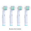 【Fashion】4Pcs Electric Toothbrush for Braun Oral B Toothbrush Head Protective Case Dust Clear for Home Travel. 