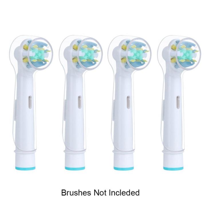 【Fashion】4Pcs Electric Toothbrush for Braun Oral B Toothbrush Head Protective Case Dust Clear for Home Travel