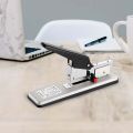 Manual Desktop Stapler 200 Sheets Heavy Duty Stapler Portable Metal Binding Stationery Effortless Stapler for Office Dormitory minghao. 
