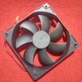 12V Cooling Fan DC 12V 5 Inch Brushless Fan Heatsink Cooler Cooling Radiator Heat Dissipation Mini Fans With Cable 12V Fan.