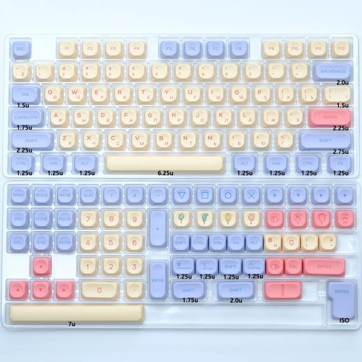 KBDiy%20MAC%20PBT%20KOA%20Keycap%20Mechanical%20Keyboard%20Marshmallow%20Matcha%20Glimmer%20Keycaps%20Russian%20Japanese%20Korean%20Key%20Caps%20for%20GMK67%20GK61%20-%20Image%207