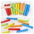 Magnetic Bug Catching Game Educational Toddler Toy Catching Stick Game 5 Worms 1 Trematode Stick Accessory. 