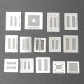 NEW 12/14Pcs BGA Reballing Stencil Dedicate Kit For DDR2 DDR2-3 DDR3 DDR5 Encounter. 
