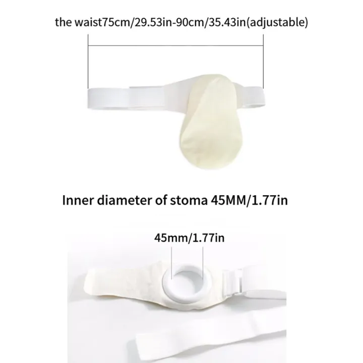 【Sleek】 Colostomy Bags Ostomy Belt Drainable Urostomy Bag After ...