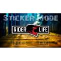 Sticker For Bike | Rider Life | Best Quality  Sticker For Bike Decal  And Decoration ( Sticker_Mode ). 