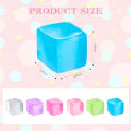 Square Ice Stress Ball Fidget Toys Stress Relief ADHD Autism Sensory Toys Soft Squishy Toys Party Favors Gifts for Kids Adults. 