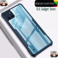 For Realme C12 / Narzo 30A / Narzo 20 Shockproof TPU Bumper Clear Acrylic Mobile Phone Case For Realme C12 Back Cover - Phone Back Cover - Camera (Back Case Cover For Smartphone).