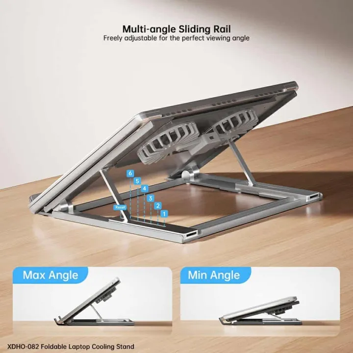XUNDD%20XDHO-082%20Laptop%20Cooling%20Stand%20with%20Dual%20Fans%20RGB%20Lighting%20Foldable%20Notebook%20Bracket%20-%20Image%204