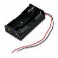 2-Slot 18650 Li-ion Battery Holder Case - with Cable.