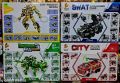 Lego Dinosaur Era Blocks Set Kids Brain Development For of Robot Mega Construction Cranel City Building Police SWAT and Firefighter Game.