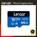 Lexar High-Performance 633x 64GB microSDHC/microSDXC UHS-I Memory Card with High Transfer Speed - Fast Video Capture - Feature A1/A2 Class. 