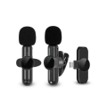 OUMERY Wireless Lavalier Microphone Noise Cancelling Audio Video Recording for //Android/ Live Game Mic. 