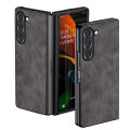 For Samsung Galaxy Z Fold 5 4 3 funda Luxury PU leather Skin cover funda for Samsung Z Fold5 Fold4 Fold3 Case.