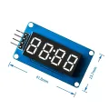 【Hey my home】4 Digital Tube Display Module Clock Display TM1637  Raspberry PI. 