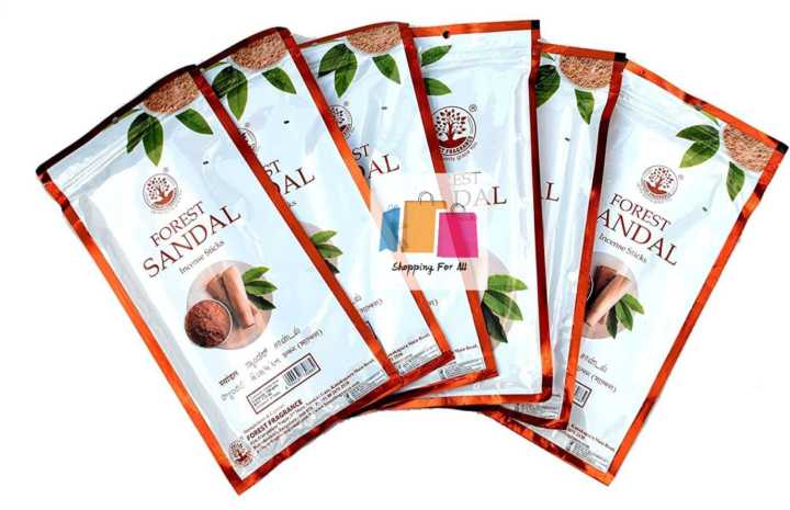 Forest Sandal Incense Sticks Zipper Pack Agarbatti