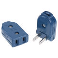 US American Plug 2 Pin Adjustable Male Power Plug Female Socket Outlet Adaptor.