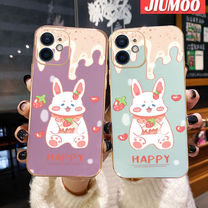 JIUMOO%20For%20Xiaomi%20MI%20Poco%20F4%20GT%20POCO%20F3%20GT%20Redmi%20K40%20Gaming%20K50%20Gaming%20Case%20Cartoon%20Strawberry%20Rabbit%20Luxury%20Plating%20Phone%20Cases%20New%20Square%20Edge%20Pattern%20Silicone%20Soft%20Case%20Camera%20Lens%20Shockproof%20Protection%20Cover%20-%20Image%208