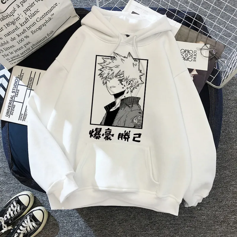 My Hero Academia Hoodies Japanese Anime Bakugou Katsuki Men Hoodie Streetwear Casual Harajuku Sweatshirts Boku No Hero Academia Daraz .bd