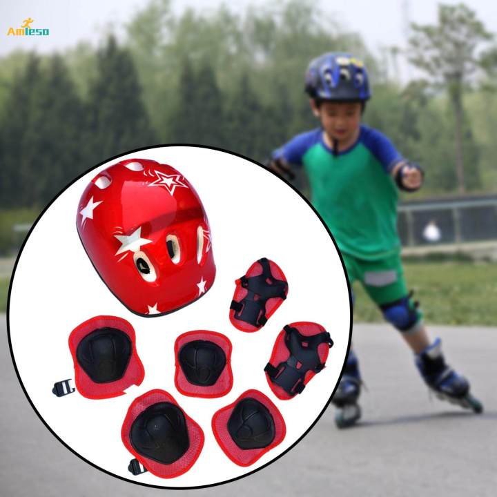7%20Pieces/Set%20Kids%20Bike%20Portable%20for%20Skateboard%20Sports%20Roller%20Skating%20-%20Image%203