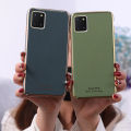 Phone Case Samsung Galaxy Note 10 Lite Back Cover Silicone Soft Cases Electroplated Avocado Green Glitter Full Protector Phone Cases Samsung Galaxy Note10 Lite Case. 