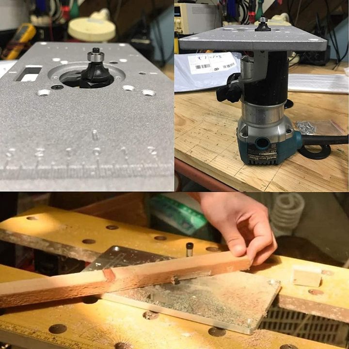 Aluminum Router Desktop Insert Board Table Woodworking Table B | Daraz ...