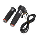 1Pair Electric Vehicle Throttle Accelerator Double Handle Grip SetV. 