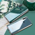 Phone Case Vivo Y12 Back Cover Silicone Soft Cases Electroplated Avocado Green Glitter Full Protector Phone Cases Vivo Y12 Case.