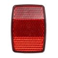 1 Pair Cycle Bicycle Bike Light Reflector Rear Front For Handlebar & Saddle Bar.