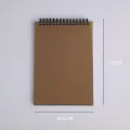 Loose-leaf Paper Book Scrapbook Album Binder Spiral A45/B5 Notebook Binding Clips. 