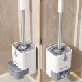 Good helper toilet brush household no dead angle 2023 new wall-mounted toilet brush bathroom washing brush Lei Feng.