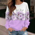 Autumn Winter pullover fashion clothes New design printed hoodie casual tee women's sweatshirts vintage elegant top.
