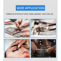 Qiunery 10PCS Precision Tweezers Set, Stainless Steel Tweezer Maintenance Tool, Anti-Static Tweezers For Eyelash Maintenance Tool, Electronics, Jewelry-making,Laboratory Work Tweezers Sets.
