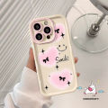 Cartoon Bowknot Cute Smiley Face Love Heart Graffiti Bow Case Compatible for IPhone 16 11 15 13 12 14 Pro Max 7Plus XR XS Max X 8 6 15 7 6s 16 Plus SE 2020 New Angel Eyes Soft Case. 