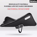 Phone case For ITEL P65 Back cover Finger Metal Ring Kickstand Car Holder Matte Soft Silicone Cover For itel P65 Cover cases.