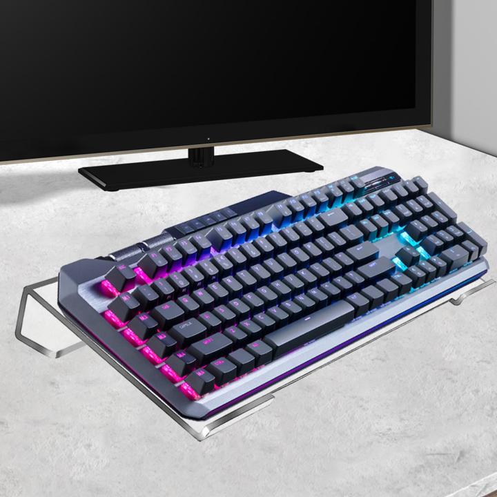 Tilted%20Computer%20Keyboard%20Stand%20Space%20Saving%20Easy%20Typing%20And%20Working%20Professional%20Sturdy%20Keyboard%20Holder%20For%20Desk%20-%20Image%203