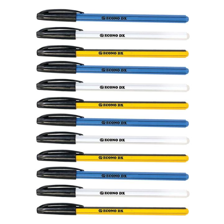 Econo%20DX%20Ball%20Pen%20%E2%80%93%20Black%20Ink%20%7C%20Pack%20of%2030%20Pens%20%7C%20Smooth%20Writing%20for%20Students%20&%20Office%20-%20Image%209