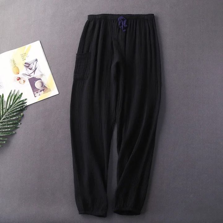 Ladies%20%20Fashionable%20%20pant%20Cotton%20Crepe%20100%25%20New%20Pajamas%20Pant%20for%20Women%20Casual%20Spring%20Autumn%20Home%20Wear%20Trousers%20Large%20Size%20Night%20Ladies%20Pajamas%20Pants%20-%20Image%203