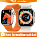 2024 New T-900 Smart Watch for Men/Women (49 mm 2.19 inch HD Display , Full Touch, Bluetooth 5.3 ,support Heart Rate Monitor, Sport Fitness ,Bluetooth Call ). 
