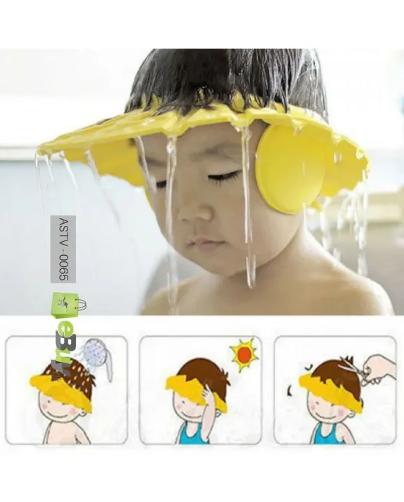 Baby%20Bathing%20Hat%20Kids%20Adjustable%20Shower%20Cap-%201PCS%20-%20Image%202
