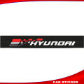 HYUNDAI Car Universal Windshield reflective sticker Sport Windshield Banner Vinyl Decal Sticker CAR FRONT Windshield Glass Sticker.