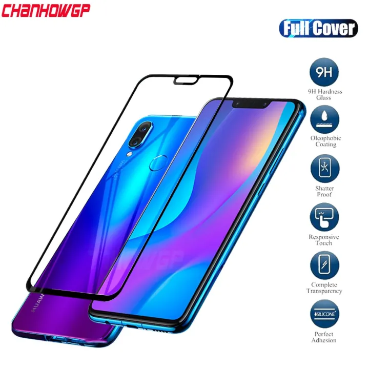 9D Full cover Tempered glass For Huawei P Smart Plus Nova3 Nova3i Nova 3 3i INE-LX1 LX2r AL00 TL00 PAR-LX1M LX9 screen protector
