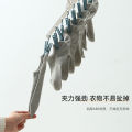 Sock Artifact Hang the Clothes Hanger Home Balcony Multi-Functional Storage Seamless with Clip Student Dormitory Non-Slip. 