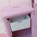 Kids Money Banks, Mini Money Box Gift Safe Case Password with Key Metal Money Box Storage Bedroom Locker Home Ornament. 
