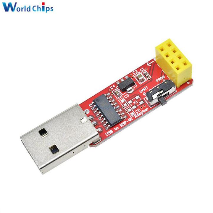 3.3V USB to ESP8266 ESP-01 ESP-01S Wi-Fi Adapter Module With CH340G USB to TTL Driver Serial Wireless Wifi Module for Arduino