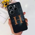 For Infinix Hot 40 Pro Case Hot40 X6836 X6837 New Letters Cover Soft TPU Phone Case For Infinix Hot 40i Hot 40 Pro Hot40i Bumper. 