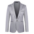 Men Blazer Jackets 2024 Solid Color Long Sleeve Lapel Slim Fit Business Blazer Suit Coat Outwear Brand Mens Casual Blazers Coats. 