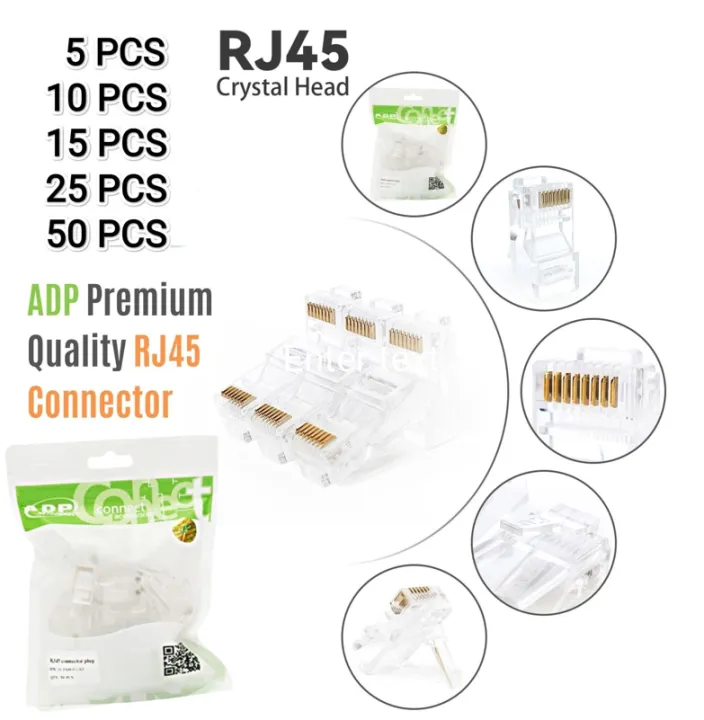 SZADP%20RJ45%20Connector%20For%20UTP%20Cable%20Cat%205,%20Cat%206%20%20In%208%20Pcs%20-%20Image%203