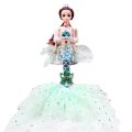 45cm Mermaid Princess Heng Chao Confused Barbie Doll Set Girls Children's Toy Mermaid Doll Wholesale. 