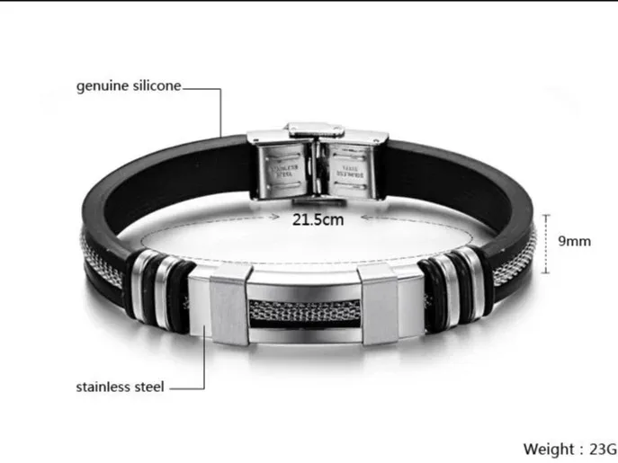 Stainless%20Steel%20Bracelet%20Men%20Wrist%20Band%20Black%20Link%20Punk%20Wristband%20Stylish%20Gift%20-%20Image%205